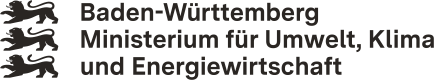 Logo Ministerium f&uuml;r Umwelt, Klima und Energiewirtschaft Baden-W&uuml;rttemberg