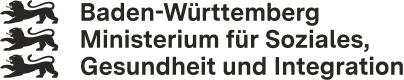 Logo Ministerium f&uuml;r Soziales, Gesundheit und Integration Baden-W&uuml;rttemberg