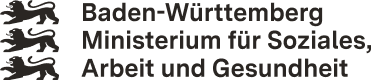 Logo Ministerium f&uuml;r Soziales, Arbeit und Gesundheit Baden-W&uuml;rttemberg